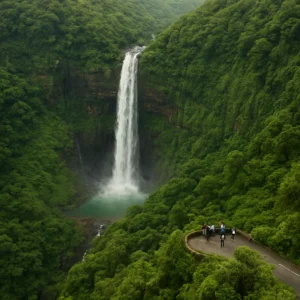 Cherrapunji Falls Day
